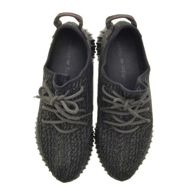 adidas(アディダス)の【ADIDAS】AQ2659 YEEZY BOOST 350 BLACK メンズの靴/シューズ(スニーカー)の商品写真