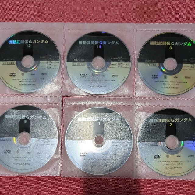 機動武闘Gガンダム   DVD   レンタル落ち　全12巻セット　ドモン　レイン
