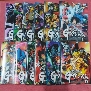 機動武闘Gガンダム   DVD   レンタル落ち　全12巻セット　ドモン　レイン