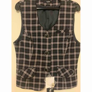 11号　新品未使用　事務服ベスト(ベスト/ジレ)