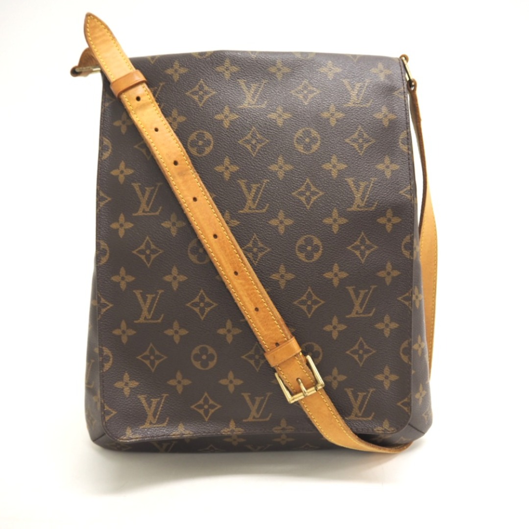 ルイヴィトン LOUIS VUITTON ショルダーバッグ
 モノグラム  ミュゼット 斜めかけ M51256  ブラウン