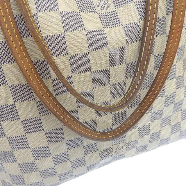 【本物保証】 ルイヴィトン LOUIS VUITTON ダミエ アズール ネヴァーフルMM トートバッグ 白 N51107 6