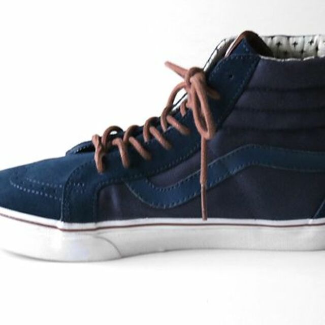 VANS SK8-Hi (28cm) ハイカット スニーカー ネイビー シューズ