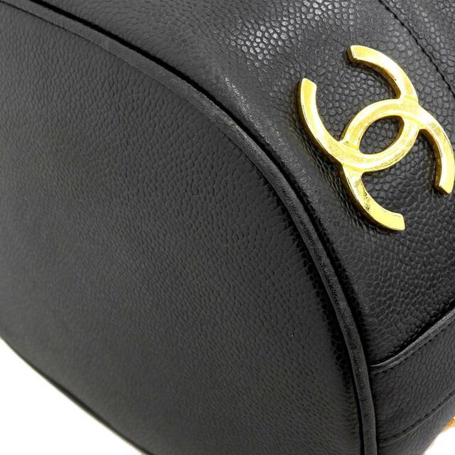 CHANEL シャネル 美品 トリプルココ ショルダーバッグ キャビアスキン