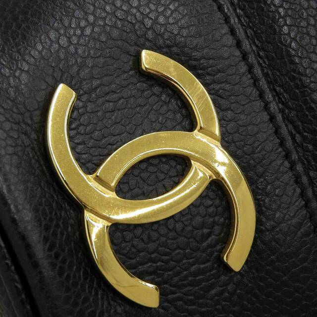 CHANEL シャネル 美品 トリプルココ ショルダーバッグ キャビアスキン