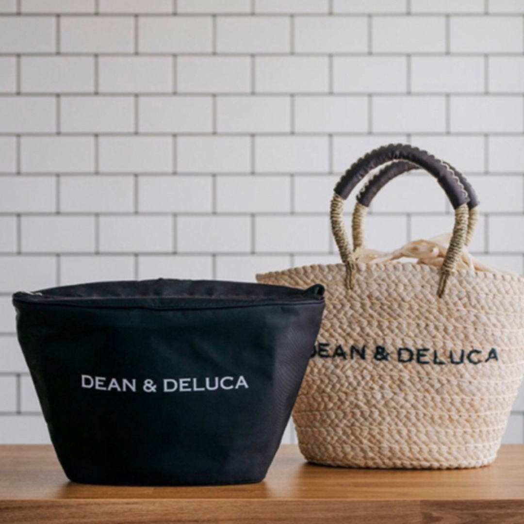 DEAN & DELUCA(ディーンアンドデルーカ)のDEAN＆DELUCA×BEAMS  保冷カゴバッグ　大　 ディーン＆デルーカ  レディースのバッグ(かごバッグ/ストローバッグ)の商品写真