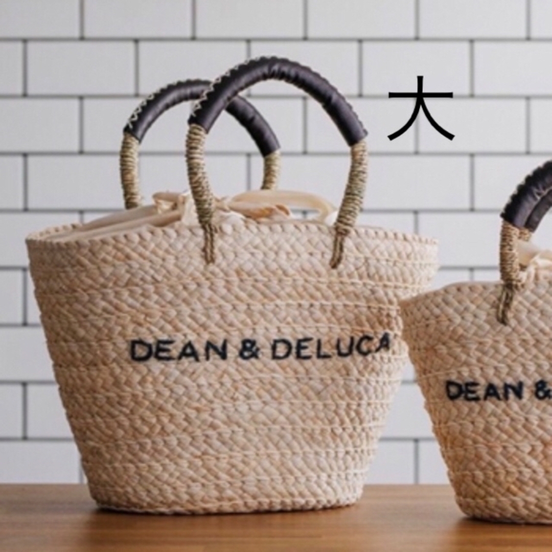 DEAN＆DELUCA×BEAMS  保冷カゴバッグ　大　 ディーン＆デルーカバッグ