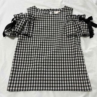 トッコクローゼット(TOCCO closet)のトッコクローゼット オフショルブラウス(シャツ/ブラウス(半袖/袖なし))