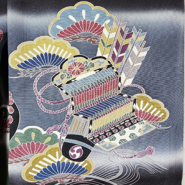 601 正絹 男児 お宮参り 祝着 きもの | www.innoveering.net