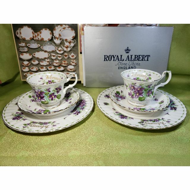 ロイヤル アルバート　Royal Albert　フラワー・オブ・ザ・マンス 2月