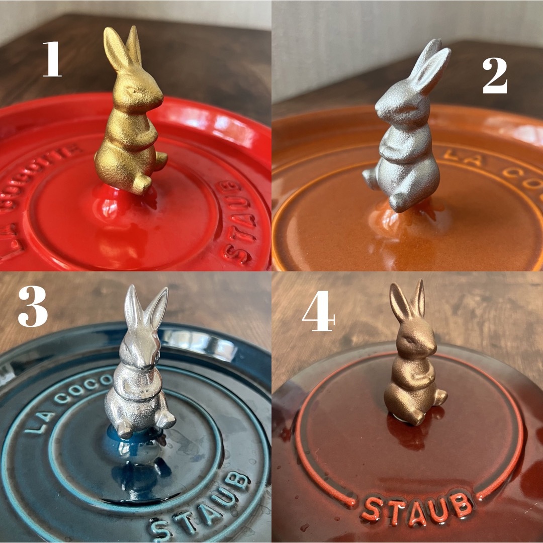 福袋特集 2022 STAUB うさぎノブ 海外限定 新品未使用 調理器具