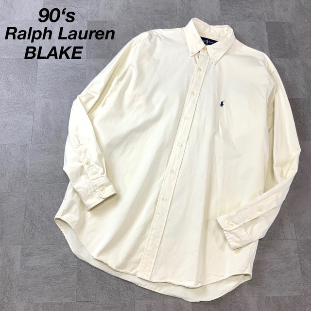 美品 90‘s Ralph Lauren BLAKE ヘビーウエイト BDシャツのサムネイル