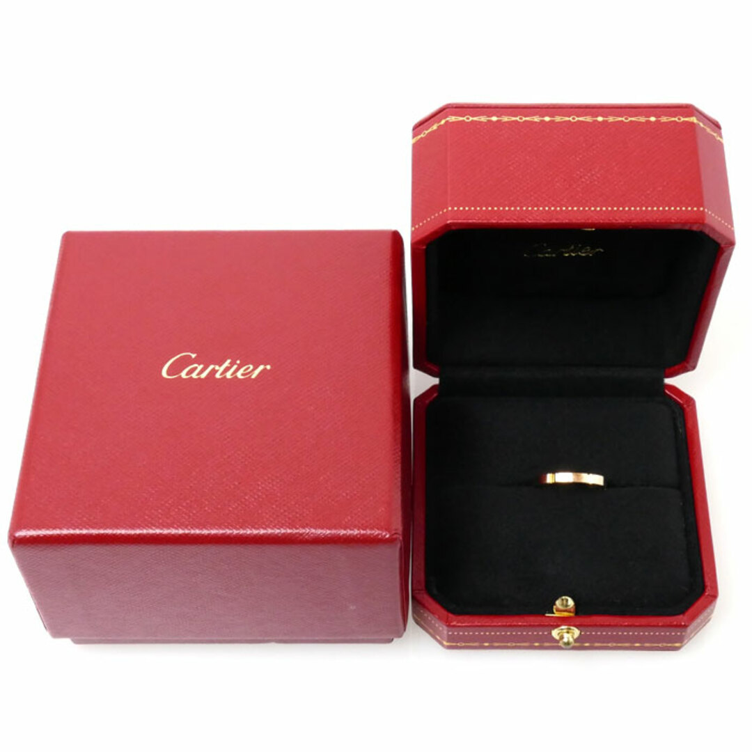 Cartier(カルティエ)のCARTIER カルティエ K18PG ピンクゴールド マイヨン パンテール ウェディング リング・指輪 B4079847 7号 47 3.7g レディース【中古】【美品】 レディースのアクセサリー(リング(指輪))の商品写真