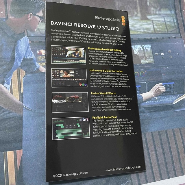 全品割引 Davinci Resolve 17 新品開封済未使用品 PC周辺機器 novo