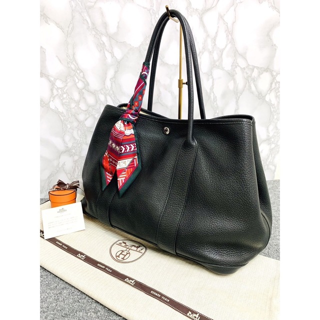 極美品 HERMES エルメス ガーデンパーティ PM ネゴンダ トートバッグ