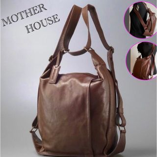美品 マザーハウス MOTHER HOUSE 2way ショルダー リュック