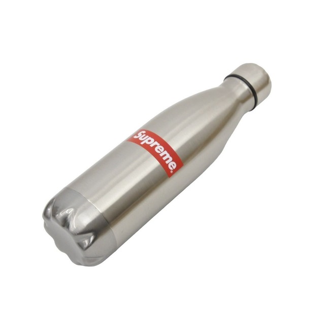 Supreme(シュプリーム)のSupreme シュプリーム 水筒 ウォーターボトルト water bottle ロゴ シルバー レッド 美品 中古 49808 レディースのファッション小物(その他)の商品写真