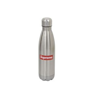 シュプリーム(Supreme)のSupreme シュプリーム 水筒 ウォーターボトルト water bottle ロゴ シルバー レッド 美品 中古 49808(その他)