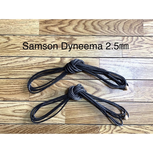 ウーピースリング　ダイニーマSamson2.5mm強度730kg DDハンモック スポーツ/アウトドアのアウトドア(テント/タープ)の商品写真