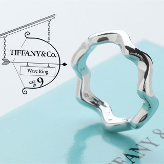 ティファニー(Tiffany & Co.)のおもち様専用 極美品 TIFFANY ヴィンテージ ウェーブ リング 9号(リング(指輪))