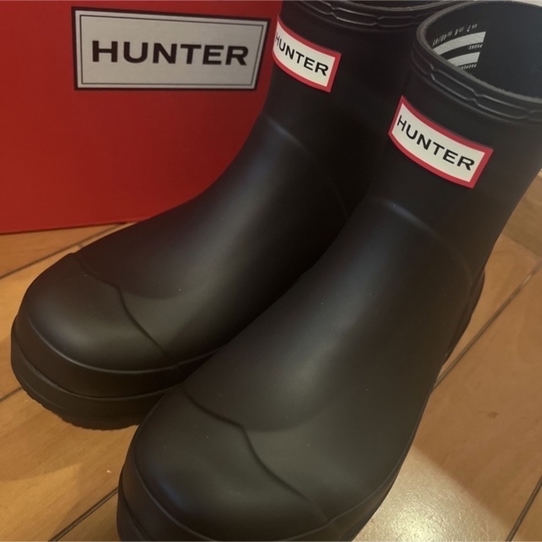 HUNTER(ハンター)のHUNTER レインブーツ 26.0cm メンズ オリジナルプレイブーツショート レディースの靴/シューズ(レインブーツ/長靴)の商品写真