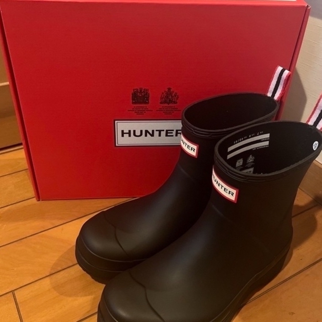 HUNTER(ハンター)のHUNTER レインブーツ 26.0cm メンズ オリジナルプレイブーツショート レディースの靴/シューズ(レインブーツ/長靴)の商品写真