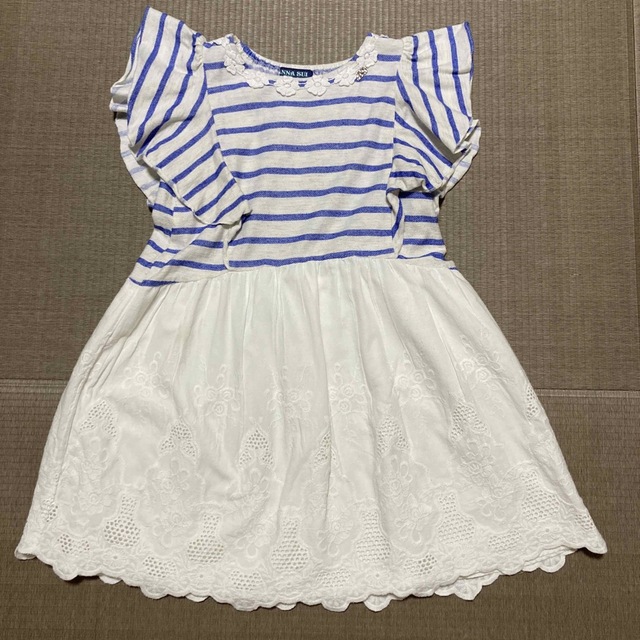 ANNA SUI mini(アナスイミニ)のANNA SUI mini ワンピース　120 キッズ/ベビー/マタニティのキッズ服女の子用(90cm~)(ワンピース)の商品写真