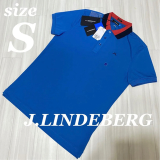 ジェイリンドバーグ(J.LINDEBERG)のJ.LINDEBERG  LUX PIQUE ポロシャツ メンズ ゴルフ(ウエア)