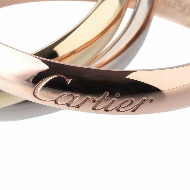 Cartier(カルティエ)のカルティエ トリニティ リング #56 MM クラシック【11932】 レディースのアクセサリー(リング(指輪))の商品写真