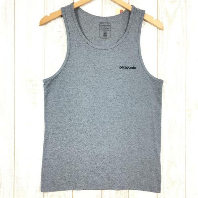 MENs XS パタゴニア P-6ロゴ レスポンシビリティー タンク P-6 Logo Responsibili-Tee Tank タンクトップ  ノースリーブ スリーブレス シャツ PATAGONIA 39181 GLH グレー系