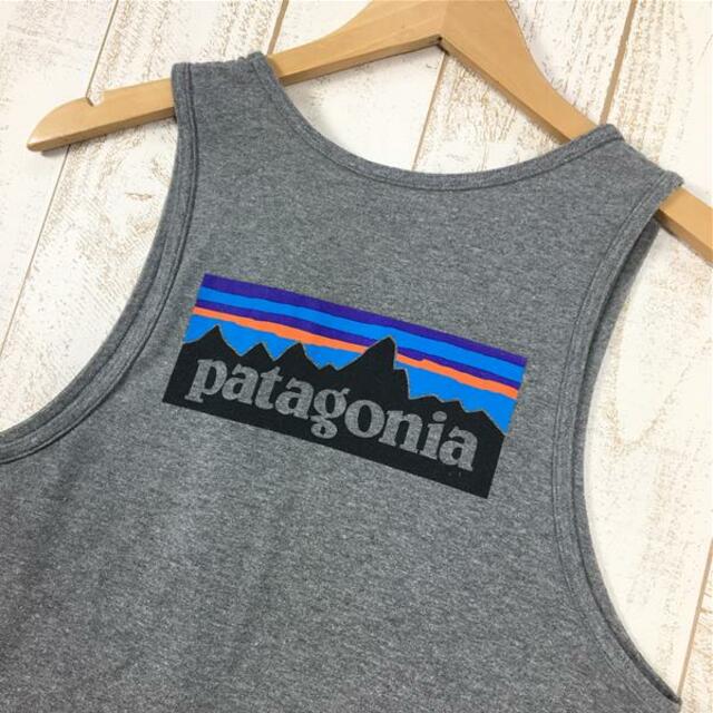 MENs XS パタゴニア P-6ロゴ レスポンシビリティー タンク P-6 Logo Responsibili-Tee Tank タンクトップ  ノースリーブ スリーブレス シャツ PATAGONIA 39181 GLH グレー系