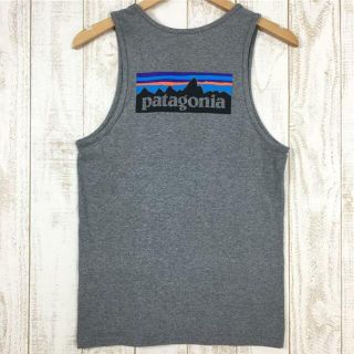 パタゴニア(patagonia)のMENs XS  パタゴニア P-6ロゴ レスポンシビリティー タンク P-6 Logo Responsibili-Tee Tank タンクトップ ノースリーブ スリーブレス シャツ PATAGONIA 39181 GLH グレー系(その他)