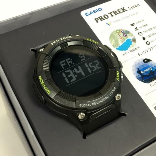 カシオ WSD-F21HR プロトレック スマート ウォッチ ウェアラブルデバイス Android iOS 対応 心拍計 ハートレート 生産終了モデル 入手困難 CASIO WSD-F21HR ブラック系