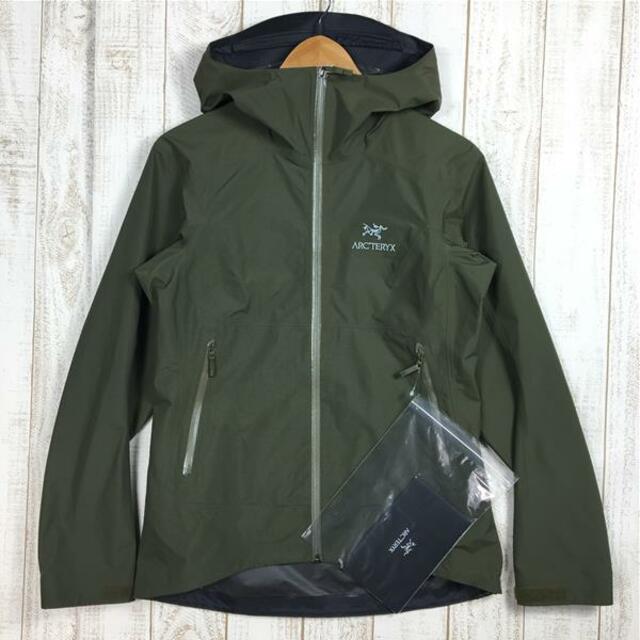 WOMENs S アークテリクス ゼータ SL ジャケット Zeta SL Jacket ゴアテックス パックライトプラス レインシェル ハードシェル  フーディ ARCTERYX 21780 グリーン系 | フリマアプリ ラクマ