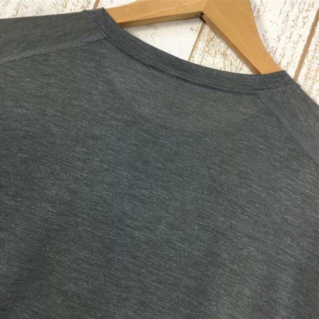MENs M パタゴニア ロングスリーブ キャプリーン クール トレイル シャツ L/S Cap Cool Trail Shirt PATAGONIA 24486 FGE Forge Gray グレー系