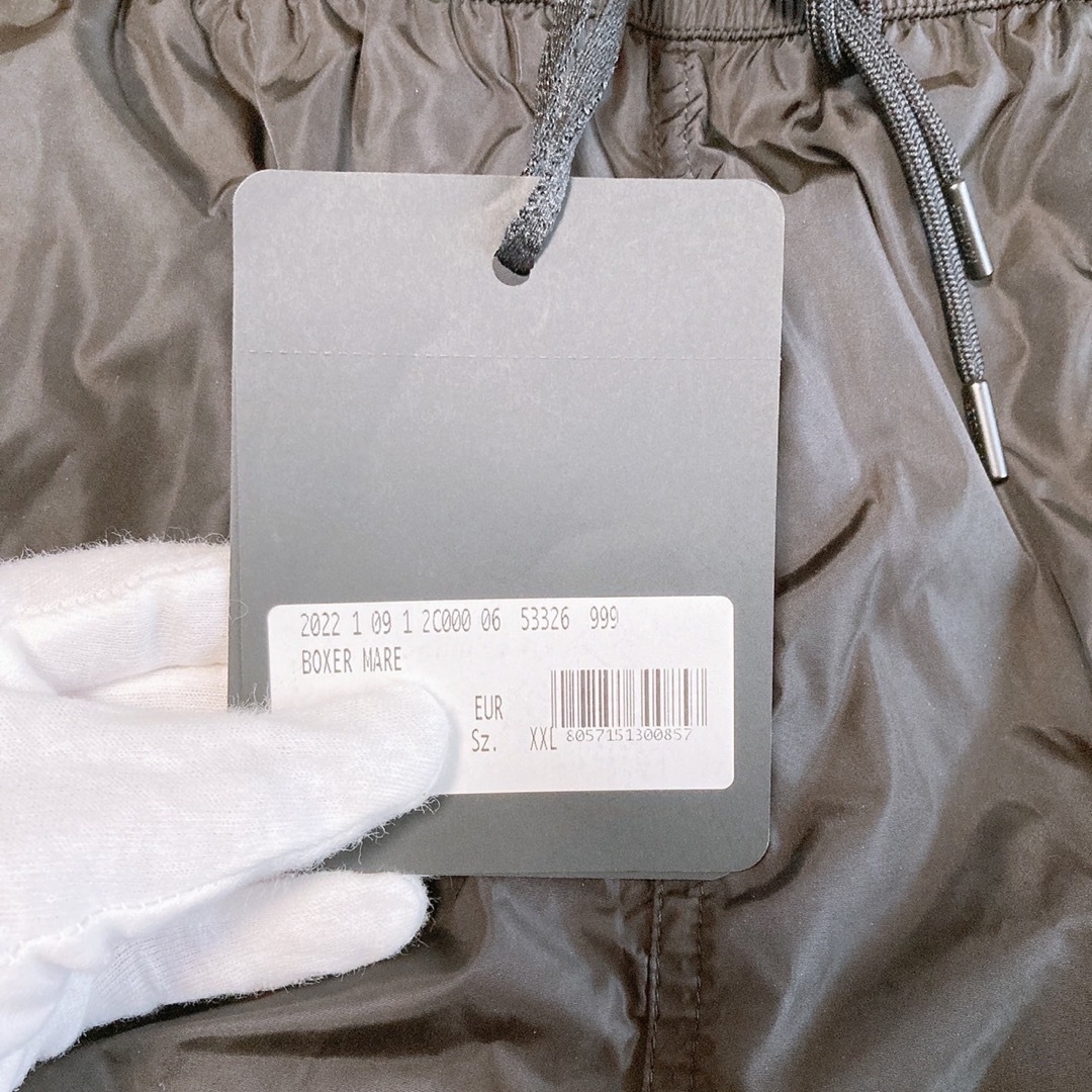 【新品未使用】MONCLER ロゴ スイムウェア ブラック