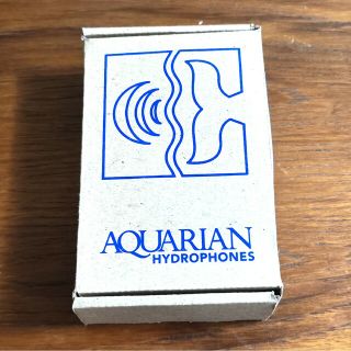 新作 Aquarian Audio H3d 6m 水中マイク ウエイト&XLR端子付 その他