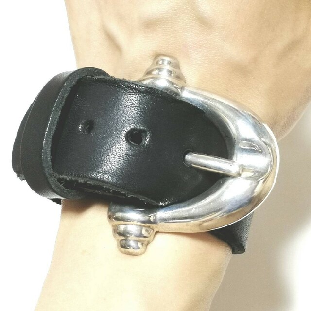 メキシカンジュエリー MEXICO シルバー925 レザー 本革 ブレスレットの