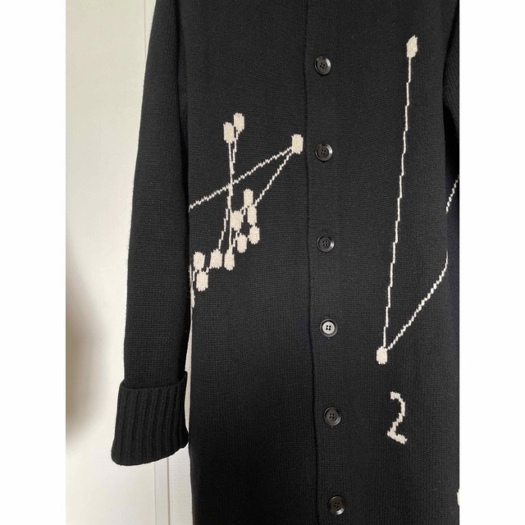 ヨウジヤマモト 14AW 点字ニット ロング カーディガン | www
