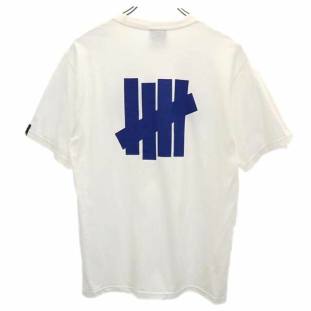 UNDEFEATED(アンディフィーテッド)のアンディフィーテッド ロゴプリント 半袖 Tシャツ S ホワイト系 UNDEFEATED メンズ 【中古】  【230609】 メール便可 メンズのトップス(Tシャツ/カットソー(半袖/袖なし))の商品写真