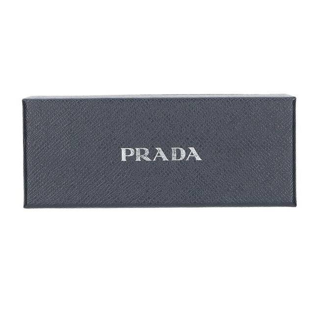 PRADA(プラダ)のプラダ  1PP142 トライアングルロゴサフィアーノキーホルダー メンズ メンズのファッション小物(キーホルダー)の商品写真