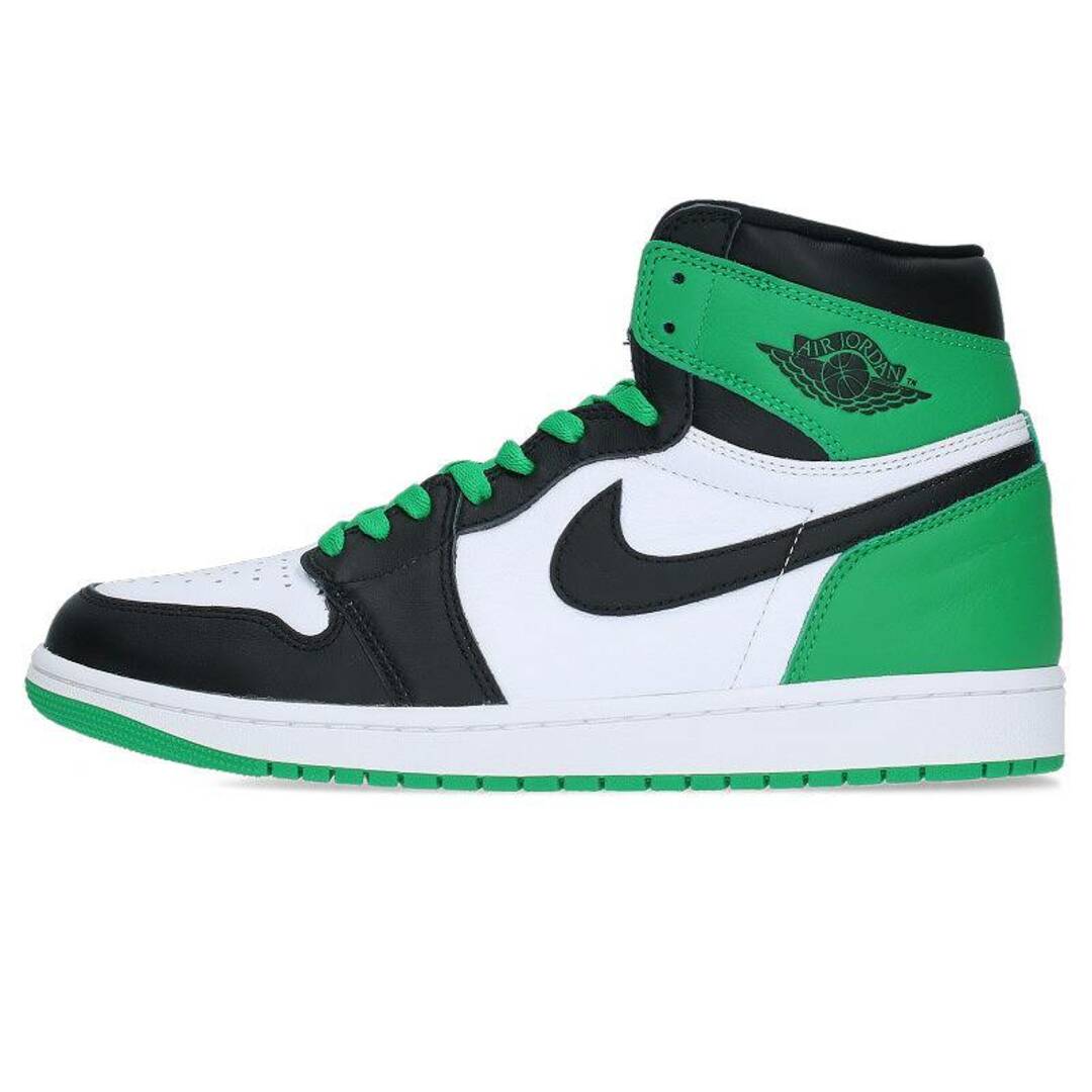 ナイキ  AIR JORDAN 1 RETRO HIGH OG BLACK/LUCKY GREEN DZ5485-031 エアジョーダン1レトロハイオージーラッキーグリーンスニーカー  メンズ 28.5cm