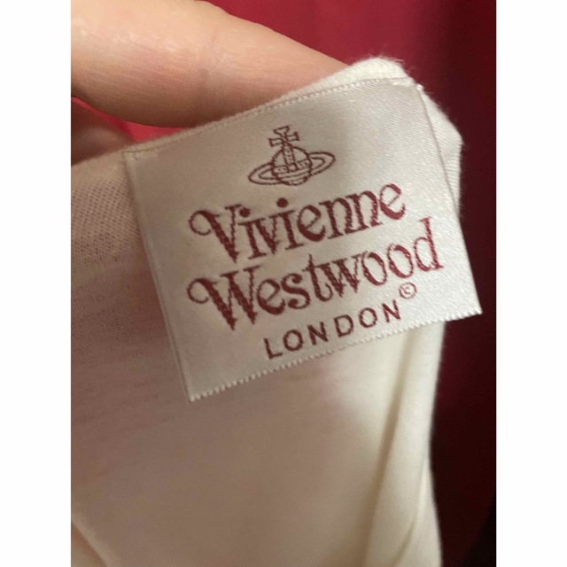 Vivienne Westwood(ヴィヴィアンウエストウッド)のヴィヴィアンイタリア製コレクションオーブ刺繍プリントカットソーTシャツ二階堂林檎 レディースのトップス(Tシャツ(半袖/袖なし))の商品写真