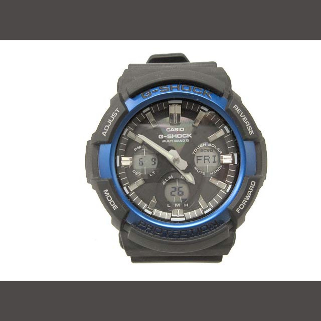 CASIO G-SHOCK 腕時計 GAW-100B 電波ソーラー アナログ - 腕時計