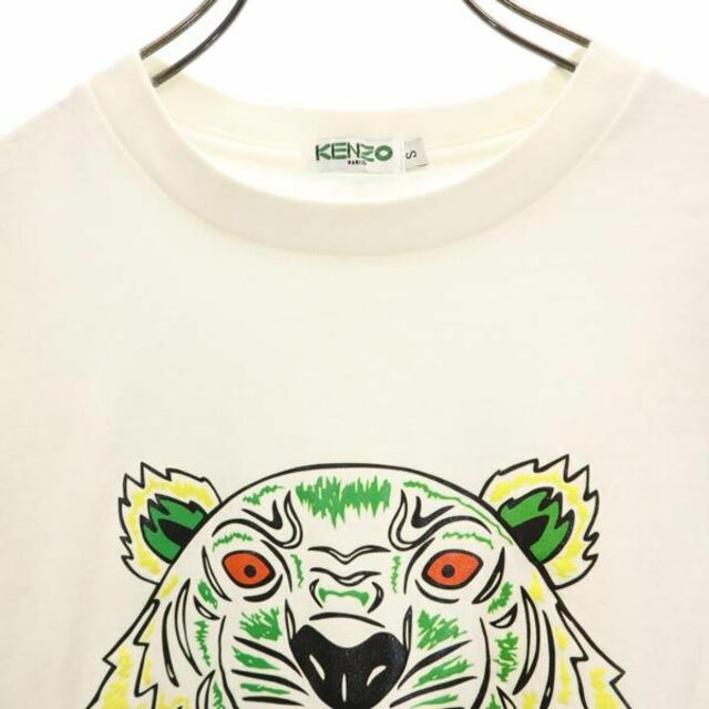 【早い者勝ち】KENZO ケンゾー Tシャツ 半袖 白 ホワイト ロゴ 虎