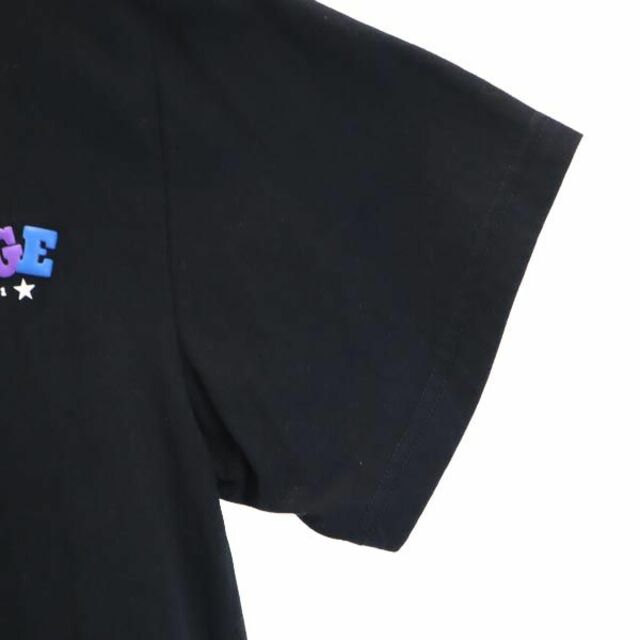 エクストララージ バックプリント 半袖 Tシャツ S ブラック系 XLARGE ロゴ メンズ 【中古】 【230609】 メール便可