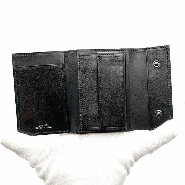 超美品 ポーター PORTER 財布 プリュム レザー 03-23052206