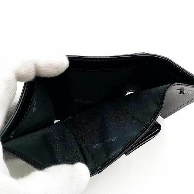 超美品 ポーター PORTER 財布 プリュム レザー 03-23052206