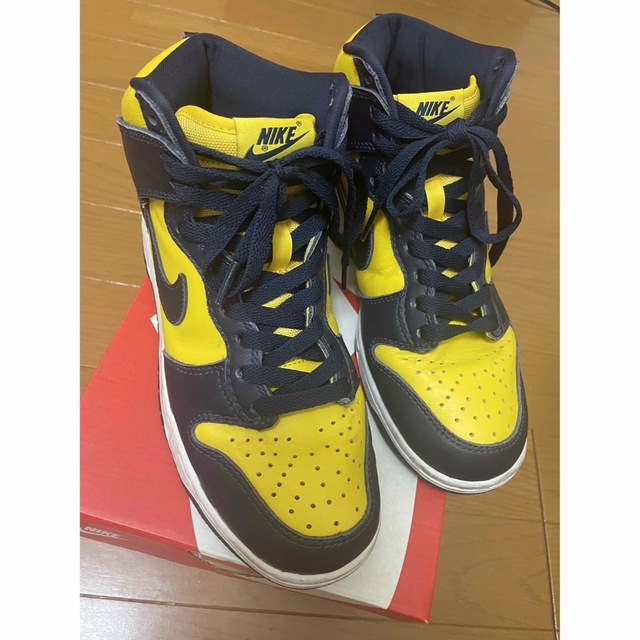 NIKE DUNK HIGH HI SP MICHIGAN 24.5cmメンズ