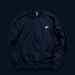 ナイキ(NIKE)の80s 日本製 NIKE ナイキ ヴィンテージトラックジャケット ジャージ 黒(ジャージ)